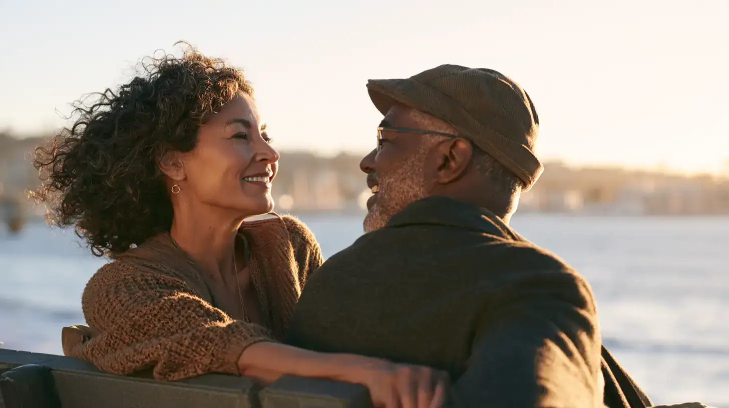 A white man in his sixties tipping tablets into a palm by a sunny window